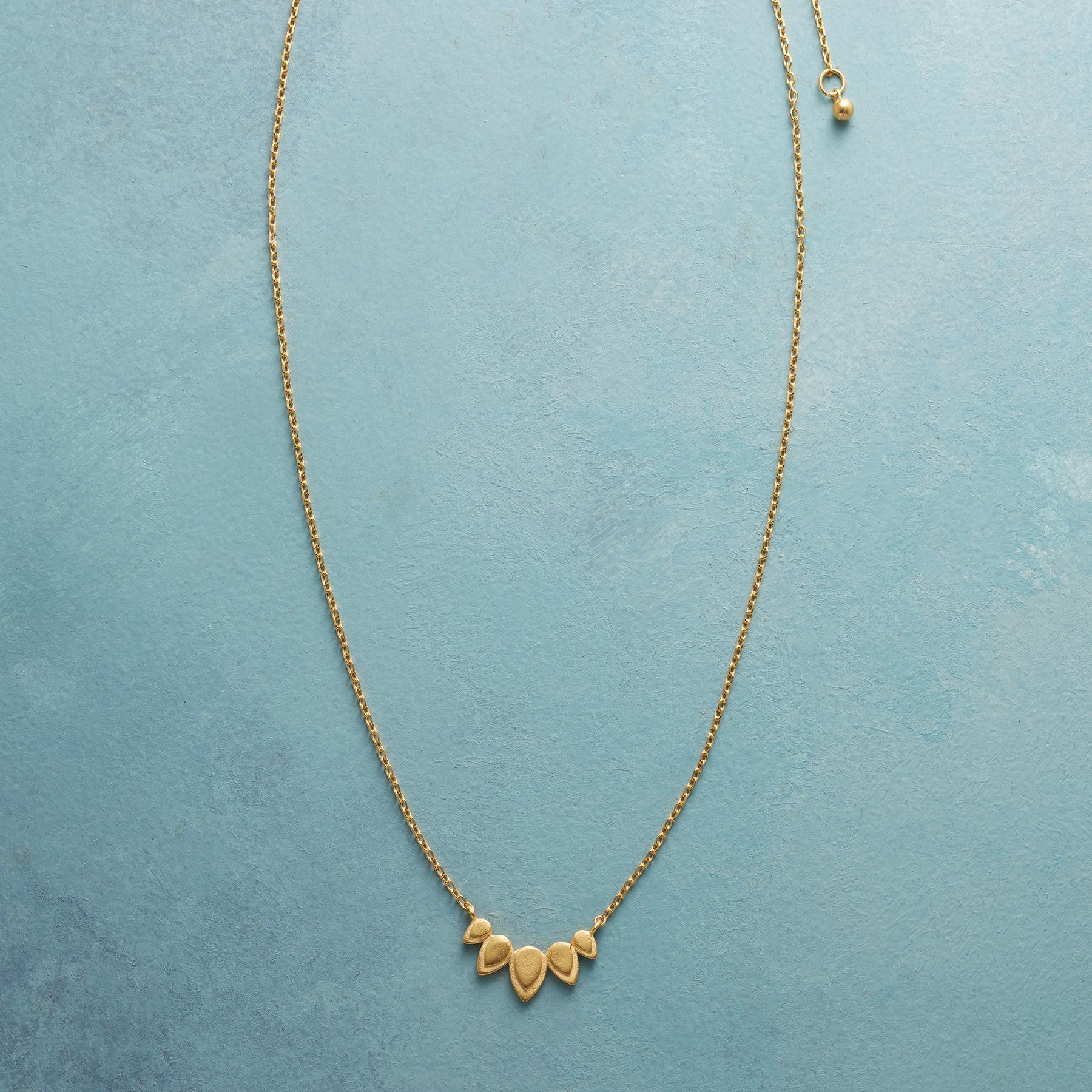 Exquisite Lotus Petal Necklace