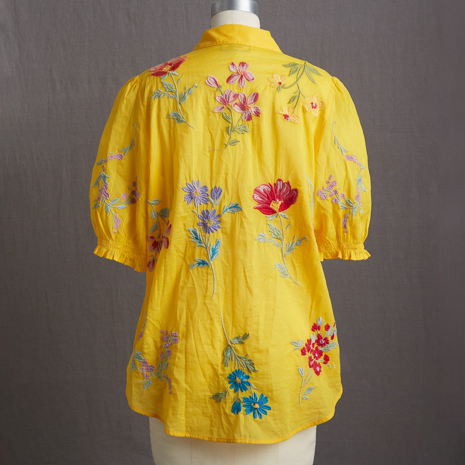 Premium Evangelina Petite Smocked Shirt