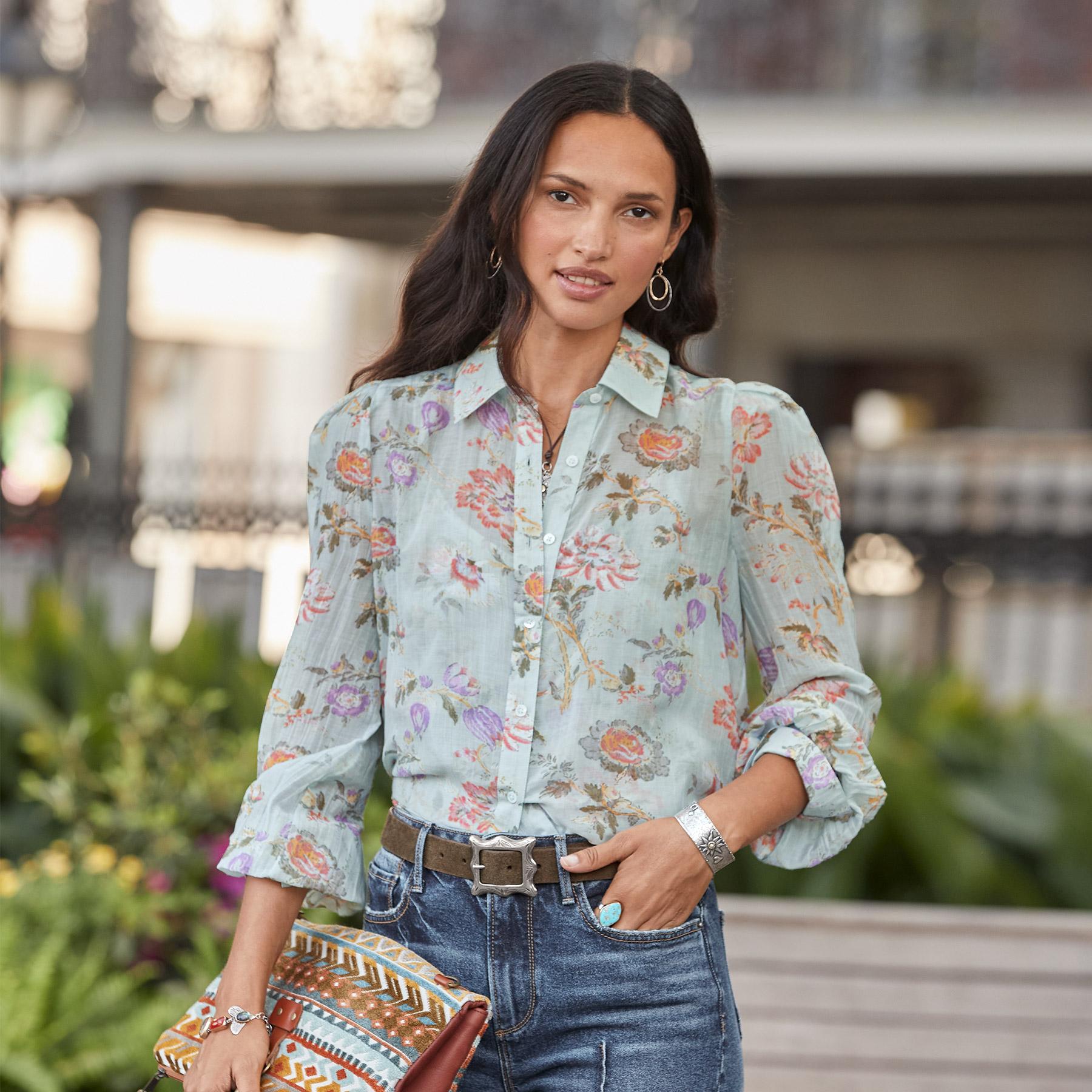 Premium Cecile Floral Shirt