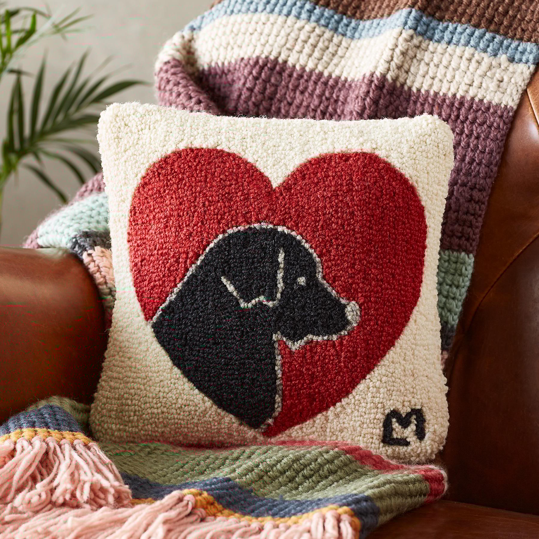 Premium My Heart Is Full Lab Pillow